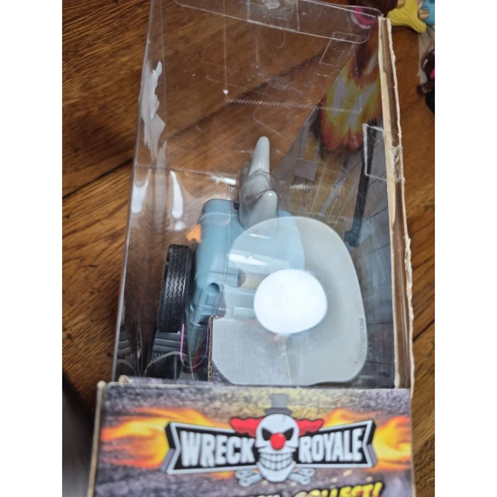Wreck Royale-Ricky Rodder Toy Car Crashes & Flips Box Taped But Item Intact